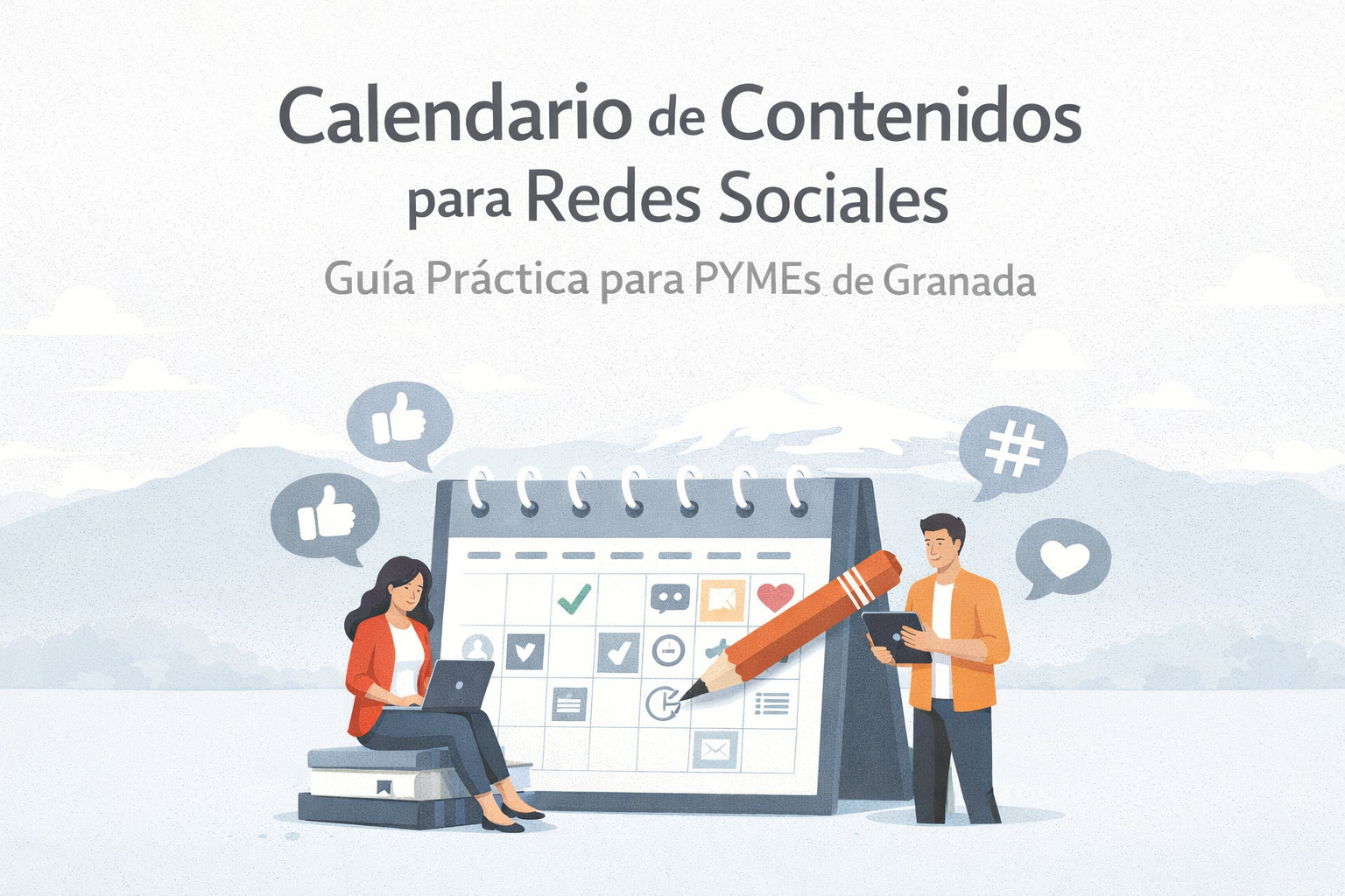 Planificacion de contenidos en redes sociales para PYMEs en Granada